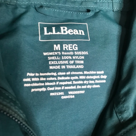 L.L.Bean Colorblock Mountain Classic Anorak Pullover Hoodie - Picture 5 of 12